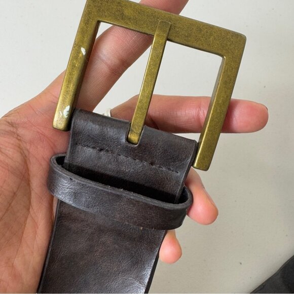 Vintage Steve Madden Boho Y2K 90s Studded Belt Grunge Perfection Size Large - Picture 3 of 13